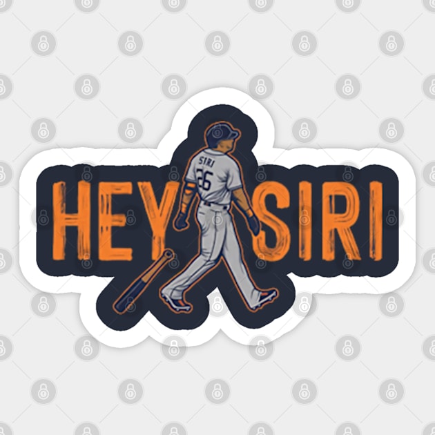 Jose Siri Hey Siri Sticker by KraemerShop